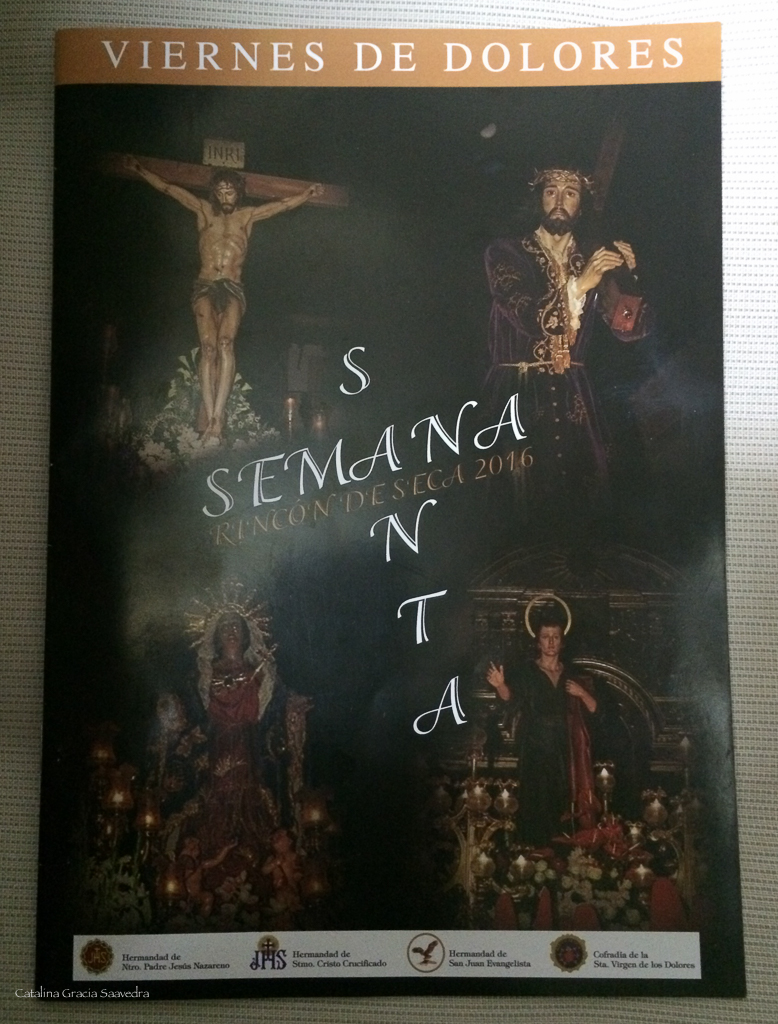 Cartel de Semana Santa en Rincón de Seca 2016